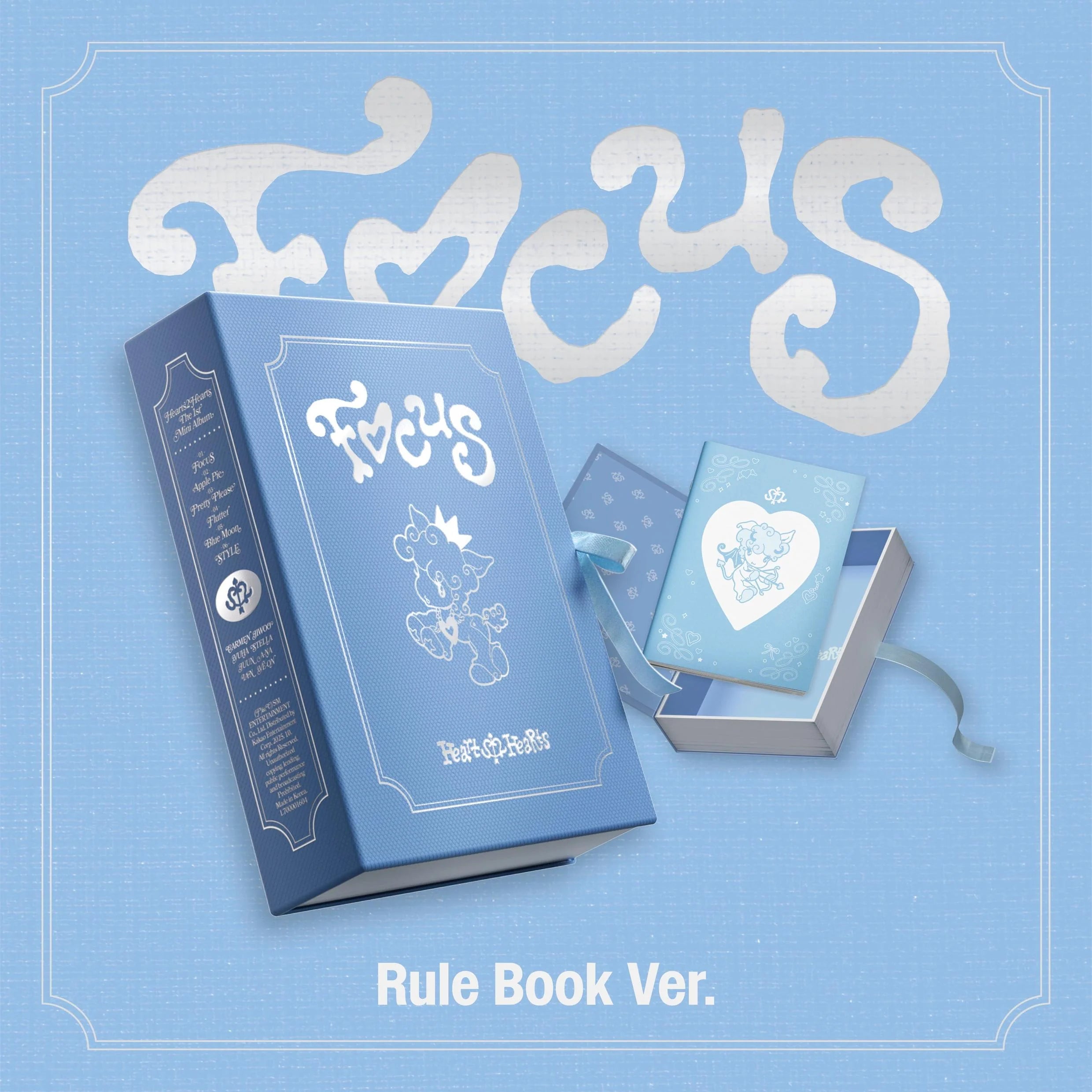 HEARTS2HEARTS - 1ST MINI ALBUM [FOCUS] (RULE BOOK VER.) – Oppang K