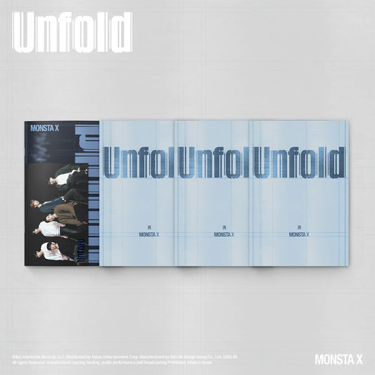 [PRE-ORDER] MONSTA X - AMERICAN STUDIO ALBUM [UNFOLD]