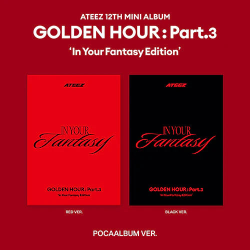 ATEEZ - 12TH MINI ALBUM - [GOLDEN HOUR : PART.3 'IN YOUR FANTASY EDITION'] (POCA ALBUM)