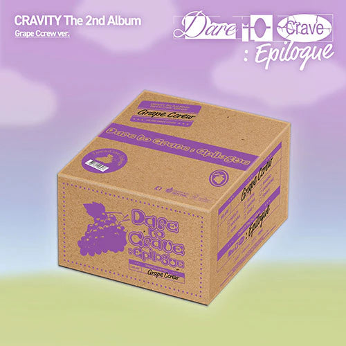 CRAVITY - 2ND ALBUM [DARE TO CRAVE: EPILOGUE] (GRAPE CCREW VER.)