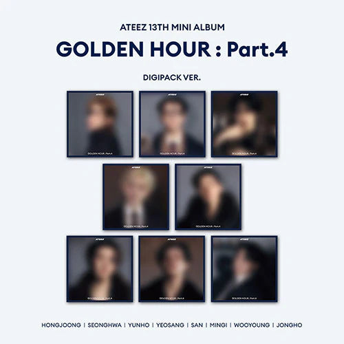 [PRE-ORDER] ATEEZ - 13TH MINI ALBUM [GOLDEN HOUR : PART.4] (DIGIPACK VER.)