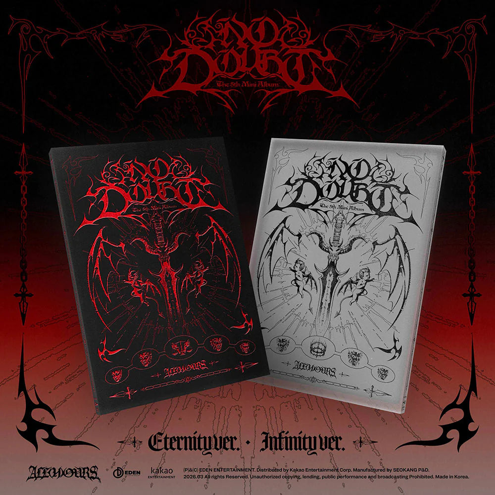 [PRE-ORDER] ALL(H)OURS - 5TH MINI ALBUM [NO DOUBT]