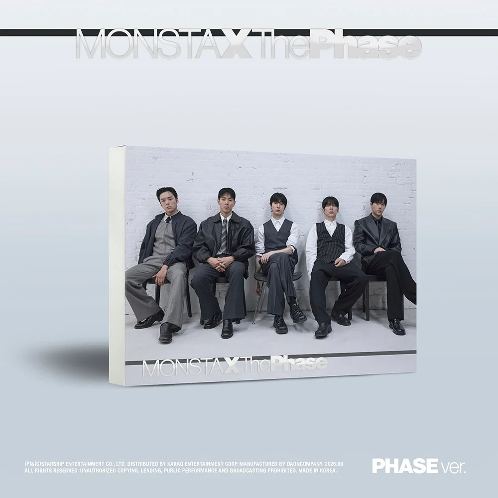 MONSTA X - EP [THE PHASE] (PHASE VER.)