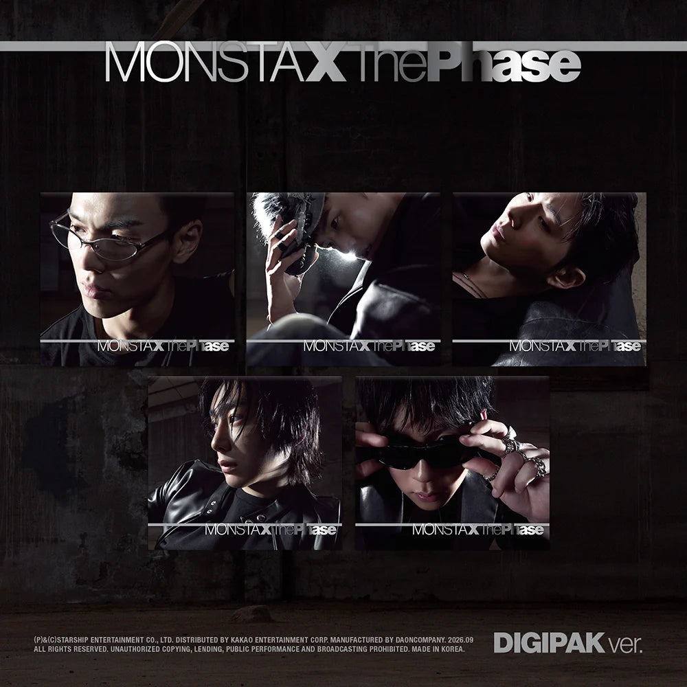 MONSTA X - EP [THE PHASE] (DIGIPACK VER.)