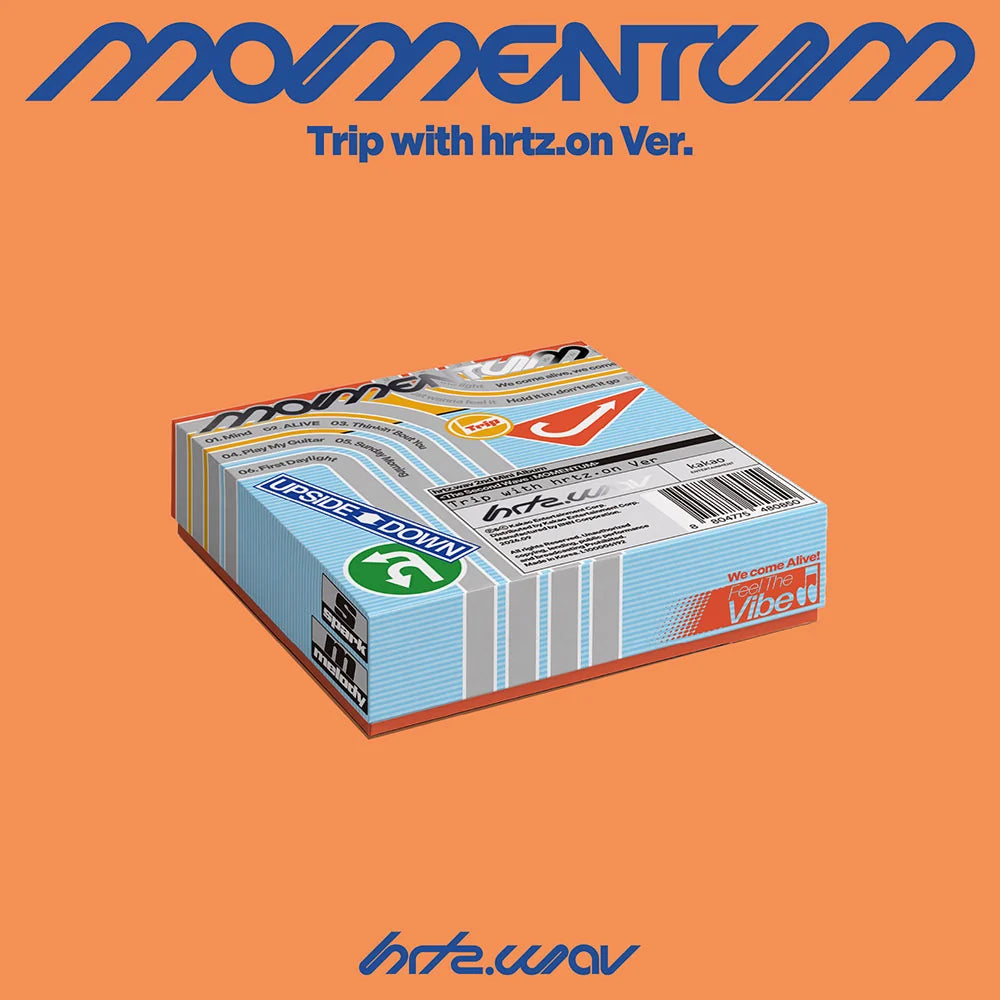 [PRE-ORDER] HRTZ.WAV - 2ND MINI ALBUM [THE SECOND WAVE: MOMENTUM] (TRIP WITH HRTZ.ON VER.)
