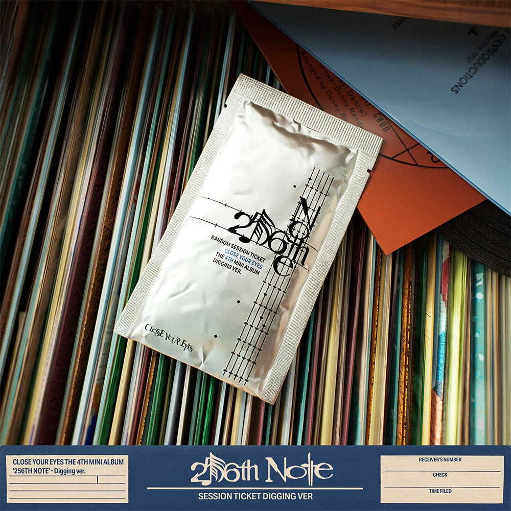 [PRE-ORDER] CLOSE YOUR EYES - 4TH MINI ALBUM [256TH NOTE] (DIGGING VER.)