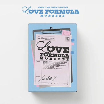 MONSTA X - 2026 SEASON'S GREETINGS [LOVE FORMULA MONBEBE] (+POB)