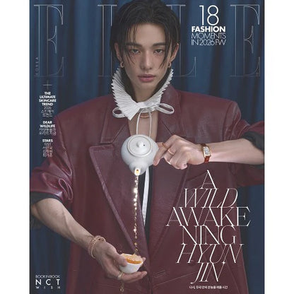 ELLE KOREA APRIL 2026 [HYUNJIN COVER] [NCT WISH BOOK IN BOOK]