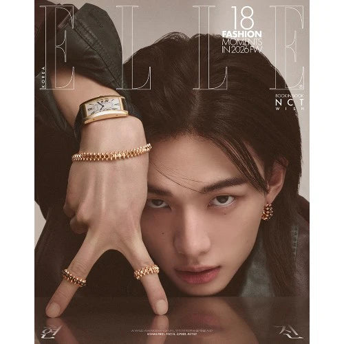 ELLE KOREA APRIL 2026 [HYUNJIN COVER] [NCT WISH BOOK IN BOOK]