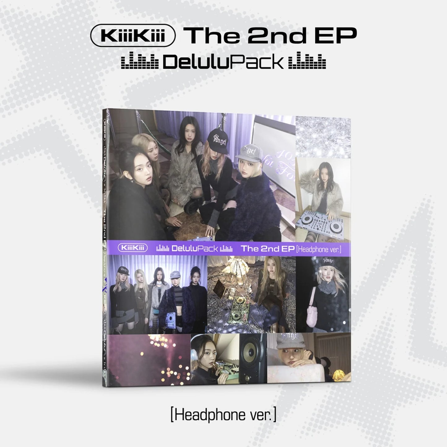 KIIIKIII - THE 2ND EP [DELULU PACK] (HEADPHONE VER.)