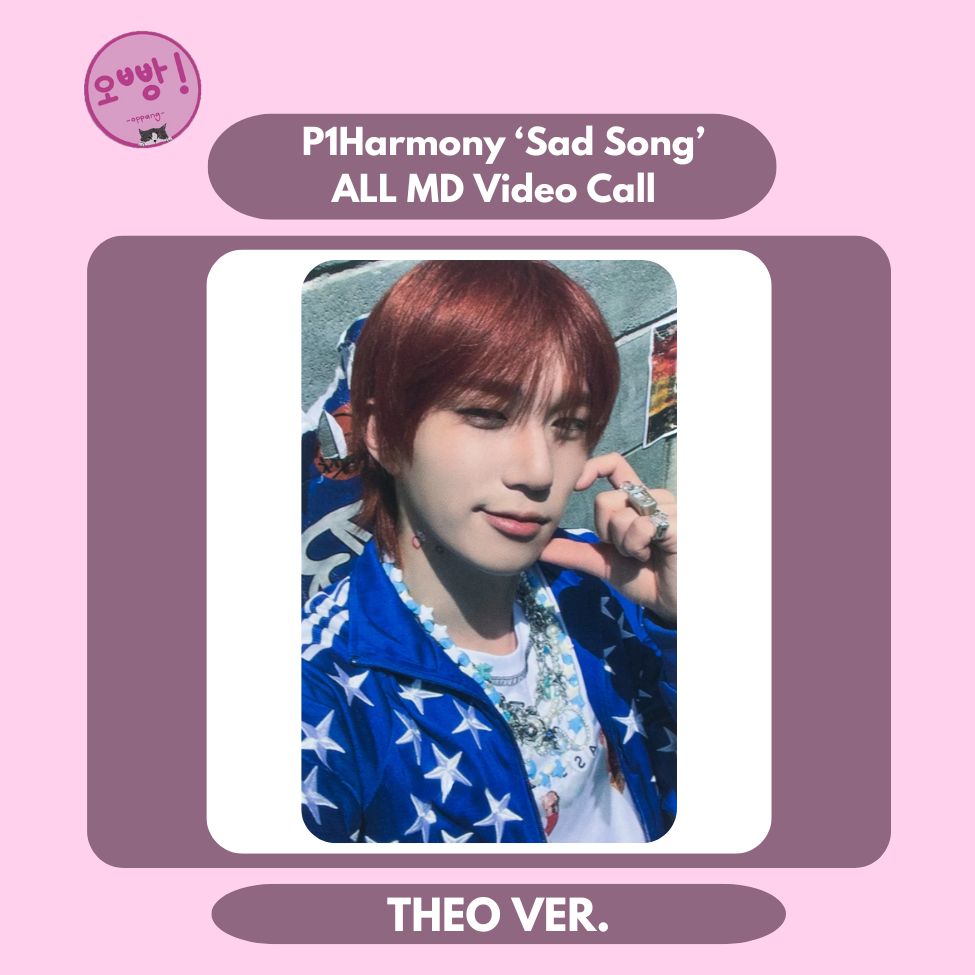P1HARMONY - [SAD SONG] ALL MD VIDEO CALL PHOTOCARD