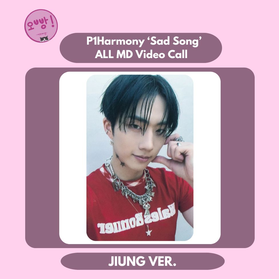 P1HARMONY - [SAD SONG] ALL MD VIDEO CALL PHOTOCARD