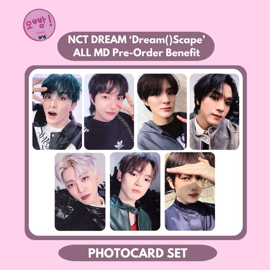 NCT DREAM - [DREAM()SCAPE] ALL MD PRE-ORDER BENEFIT PHOTOCARD