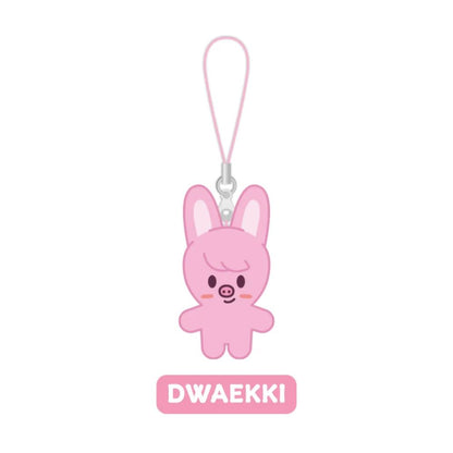 STRAY KIDS - 5TH FANMEETING OFFICAL MD [SKZ 5'CLOCK] SKZOO KEYRING MICRO VER.