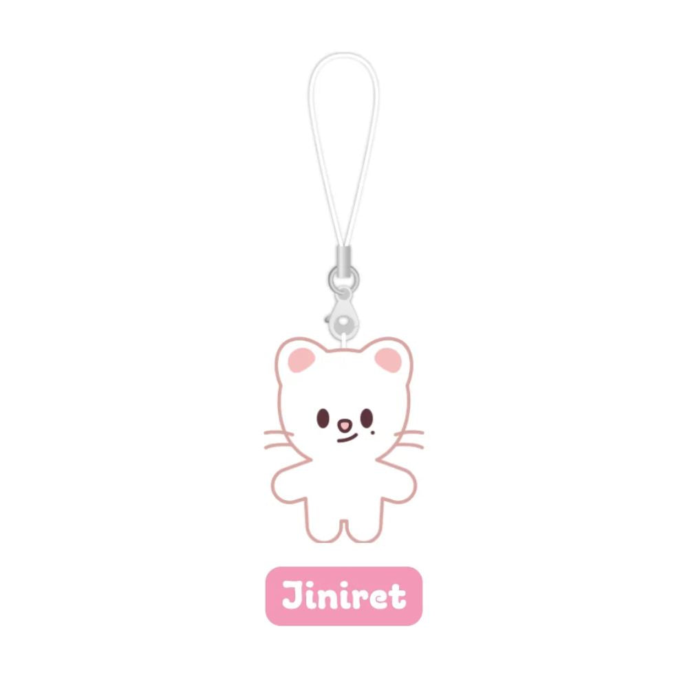 STRAY KIDS - 5TH FANMEETING OFFICAL MD [SKZ 5'CLOCK] SKZOO KEYRING MICRO VER.