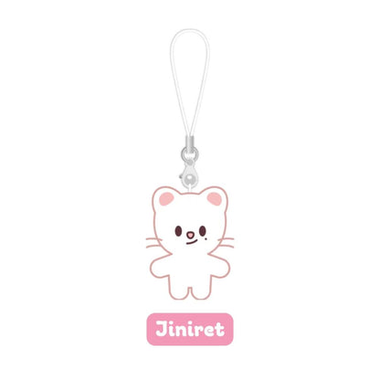 STRAY KIDS - 5TH FANMEETING OFFICAL MD [SKZ 5'CLOCK] SKZOO KEYRING MICRO VER.