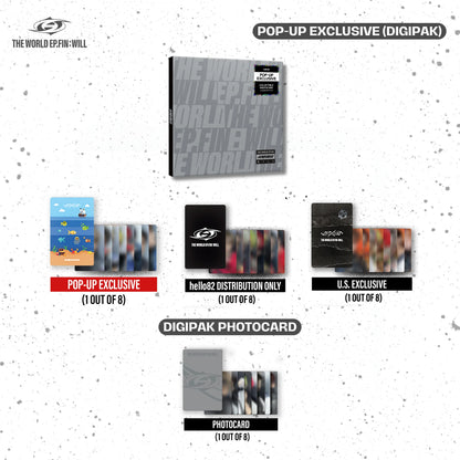ATEEZ - THE WORLD EP. FIN: WILL (POP-UP EXCLUSIVE DIGIPACK)