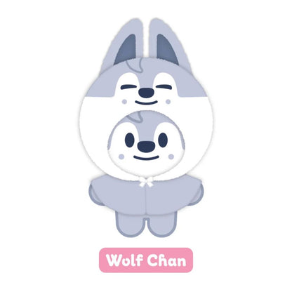 STRAY KIDS - 5TH FANMEETING OFFICAL MD [SKZ 5'CLOCK] SKZOO 10CM PLUSH OUTFIT