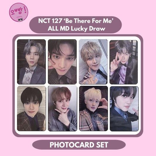 NCT 127 - [BE THERE FOR ME] ALL MD LUCKY DRAW PHOTOCARD