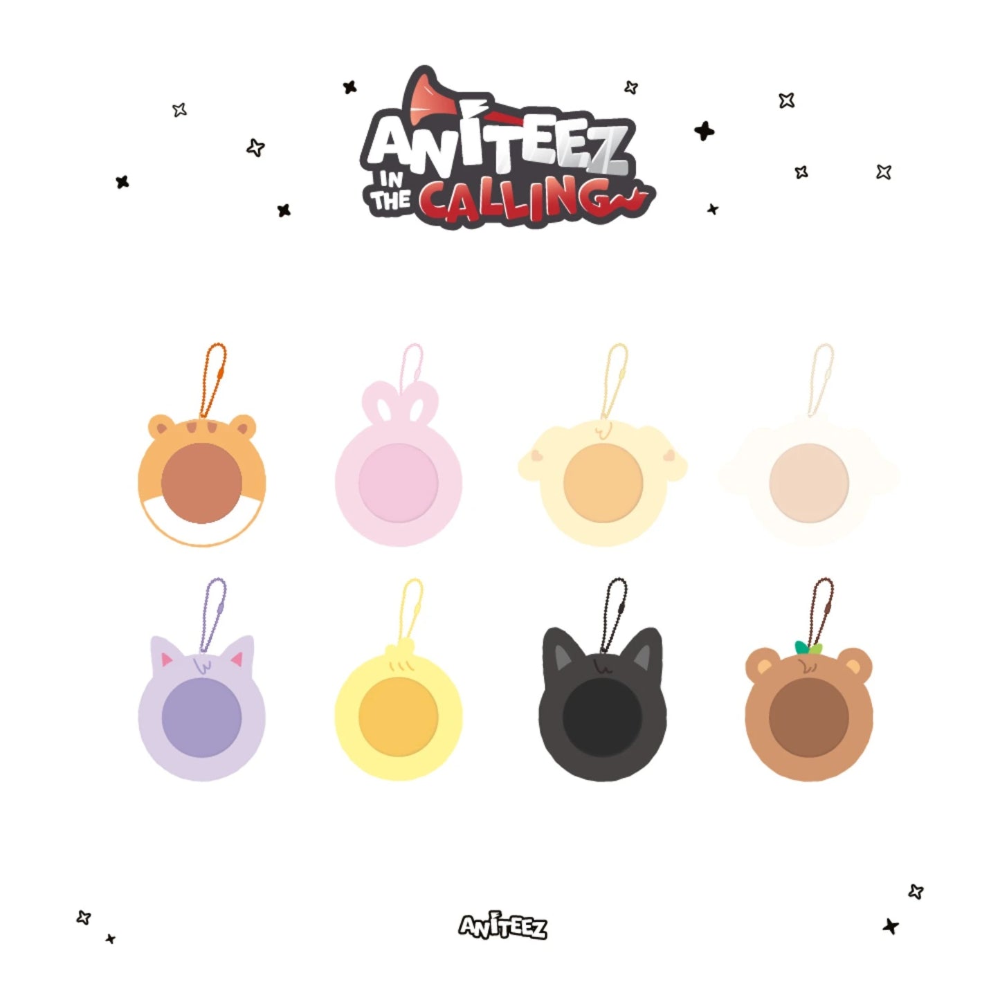 [PRE-ORDER] ATEEZ - OFFICIAL MD [ANITEEZ IN THE CALLING] CAN BADGE COVER