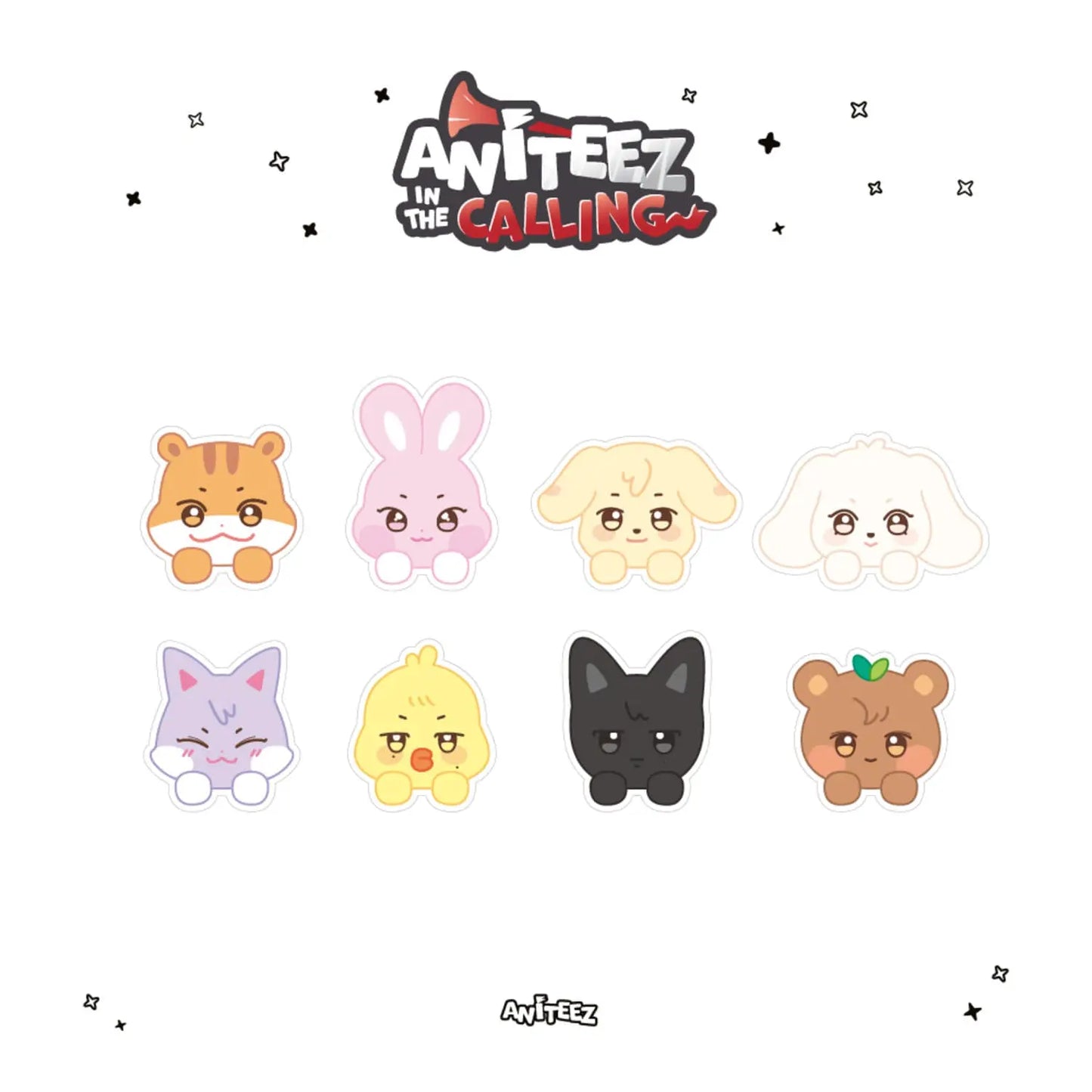 [PRE-ORDER] ATEEZ - OFFICIAL MD [ANITEEZ IN THE CALLING] ACRYLIC CLIP MAGNET