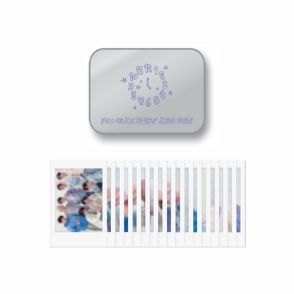 STRAY KIDS - 5TH FANMEETING OFFICAL MD [SKZ 5'CLOCK] TINCASE POLAROID SET