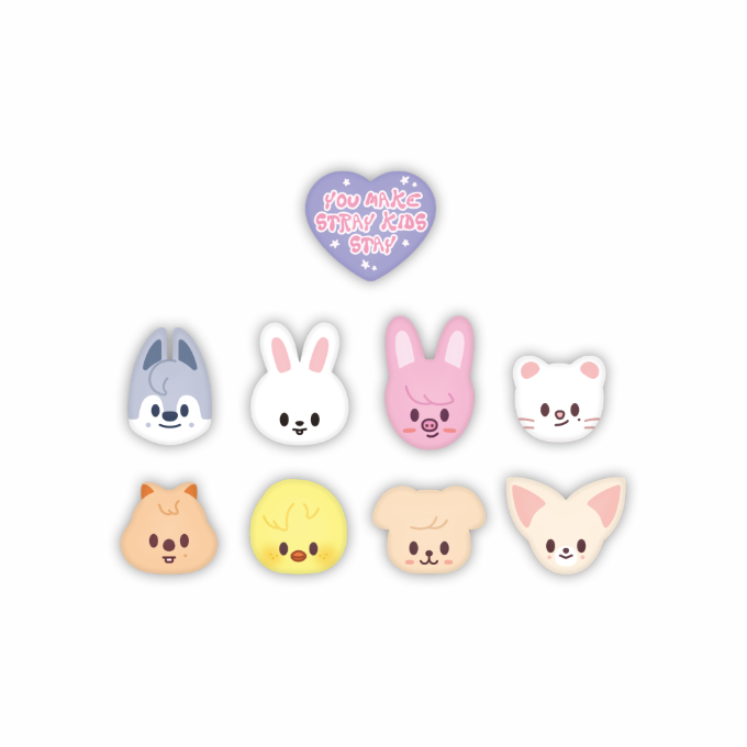 STRAY KIDS - 5TH FANMEETING OFFICAL MD [SKZ 5'CLOCK] SKZOO MAGNET