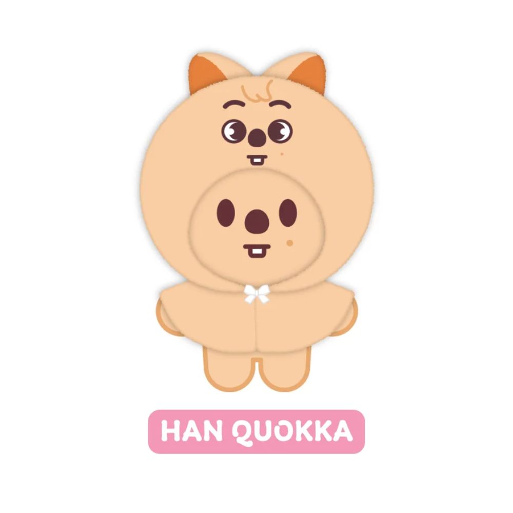 STRAY KIDS - 5TH FANMEETING OFFICAL MD [SKZ 5'CLOCK] SKZOO 10CM PLUSH OUTFIT