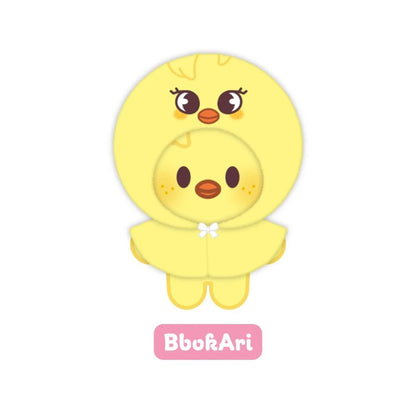 STRAY KIDS - 5TH FANMEETING OFFICAL MD [SKZ 5'CLOCK] SKZOO 10CM PLUSH OUTFIT