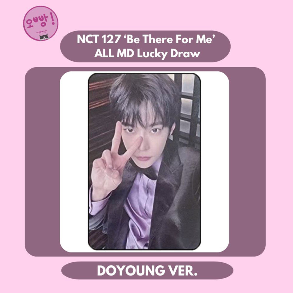 NCT 127 - [BE THERE FOR ME] ALL MD LUCKY DRAW PHOTOCARD