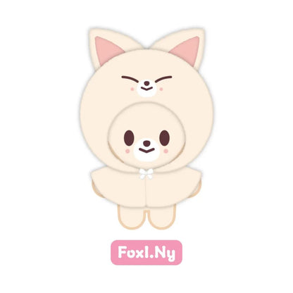 STRAY KIDS - 5TH FANMEETING OFFICAL MD [SKZ 5'CLOCK] SKZOO 10CM PLUSH OUTFIT