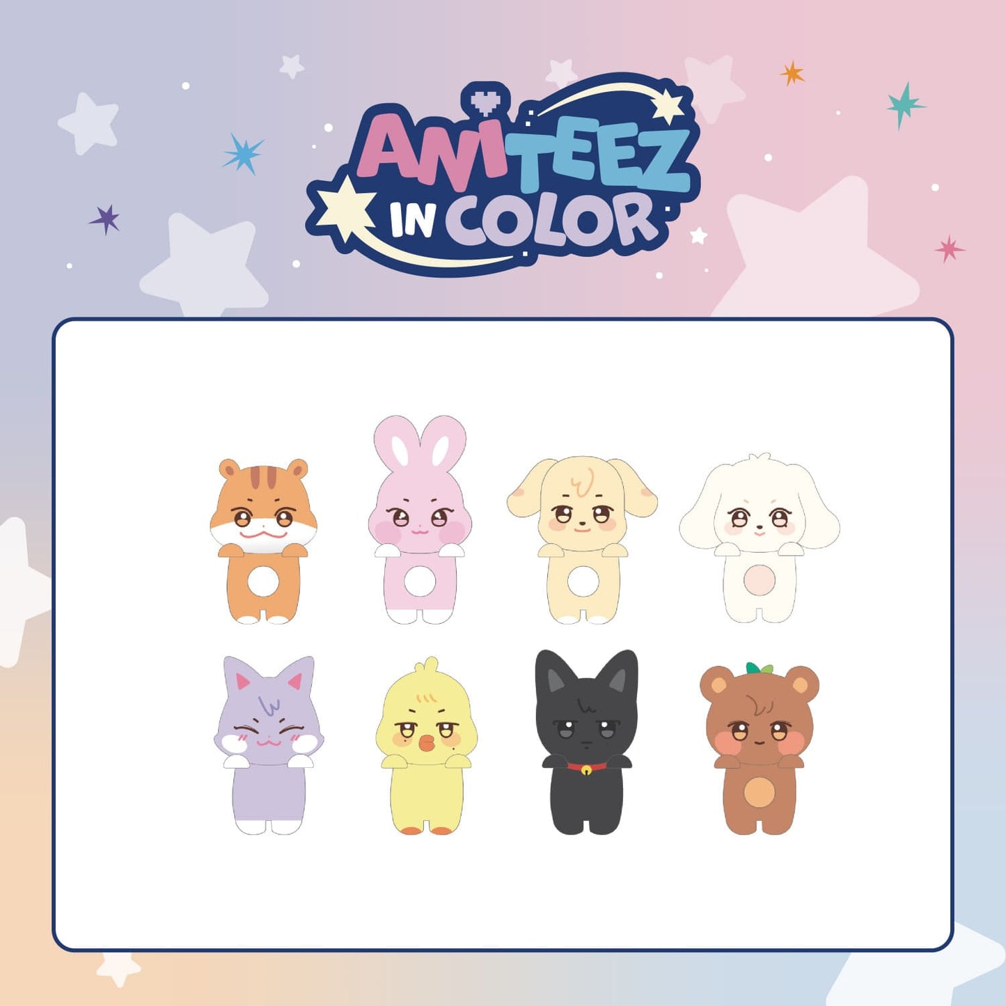 [PRE-ORDER] ATEEZ - OFFICIAL MD [ANITEEZ IN COLOR] MINI DECO FIGURE