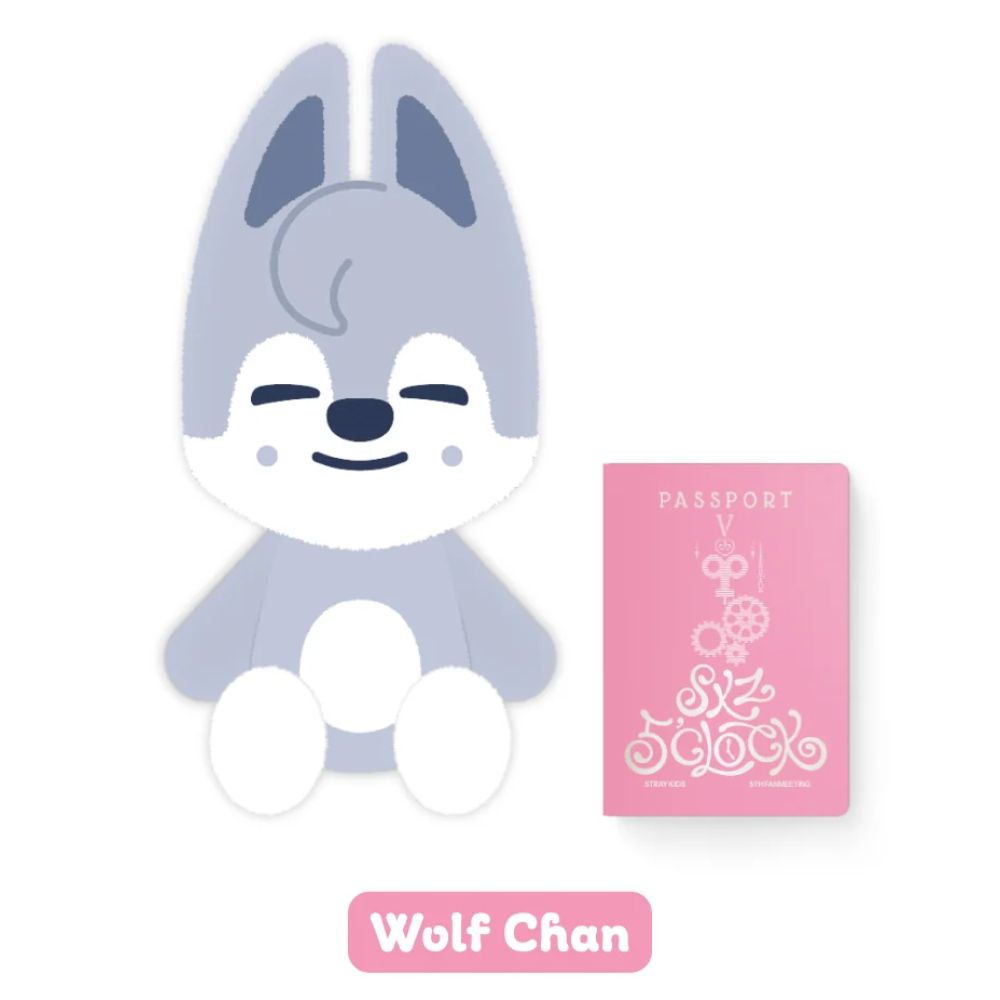 STRAY KIDS - 5TH FANMEETING OFFICAL MD [SKZ 5'CLOCK] SKZOO PLUSH TEDDYBEAR VER.