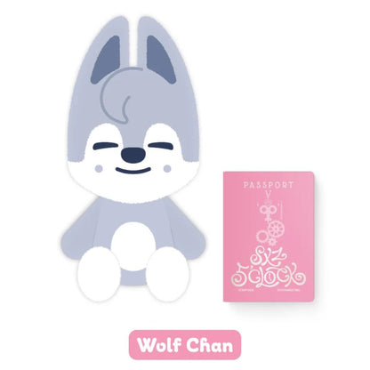 STRAY KIDS - 5TH FANMEETING OFFICAL MD [SKZ 5'CLOCK] SKZOO PLUSH TEDDYBEAR VER.