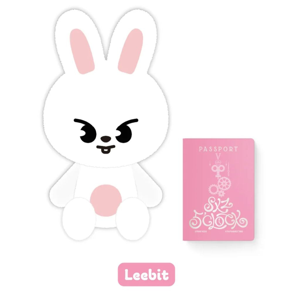 STRAY KIDS - 5TH FANMEETING OFFICAL MD [SKZ 5'CLOCK] SKZOO PLUSH TEDDYBEAR VER.