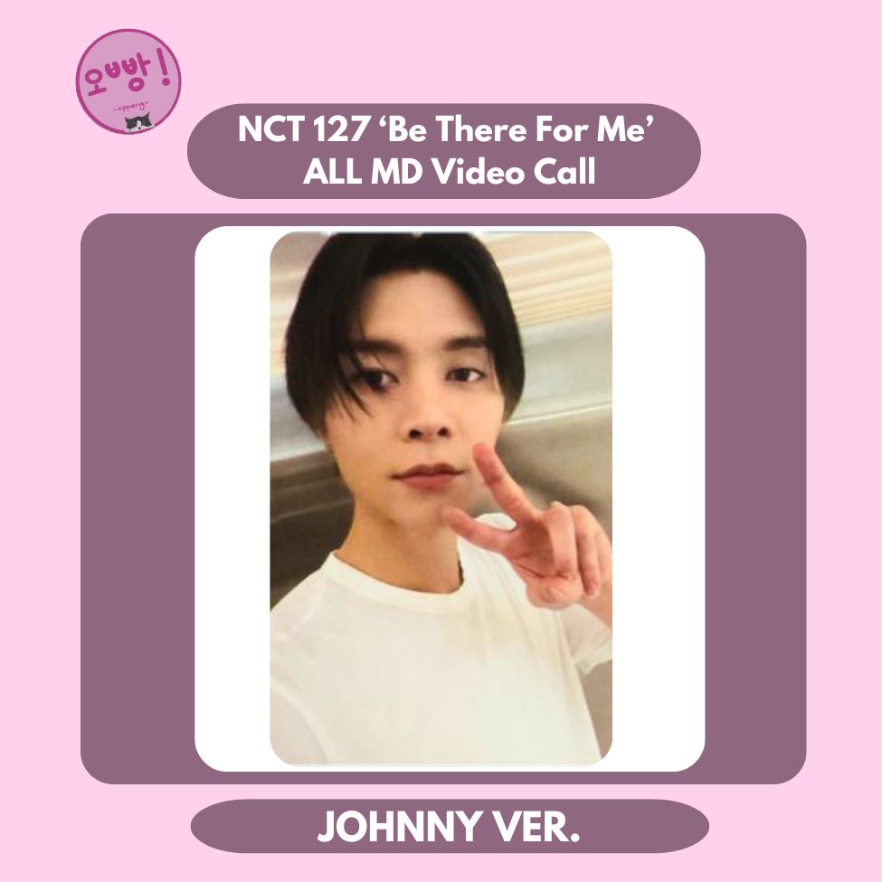 NCT 127 - [BE THERE FOR ME] ALL MD VIDEO CALL PHOTOCARD
