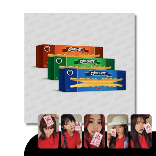 LE SSERAFIM - 1ST SINGLE ALBUM [SPAGHETTI] (+APPLEMUSIC PRE-ORDER BENEFIT)