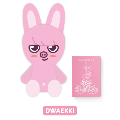 STRAY KIDS - 5TH FANMEETING OFFICAL MD [SKZ 5'CLOCK] SKZOO PLUSH TEDDYBEAR VER.