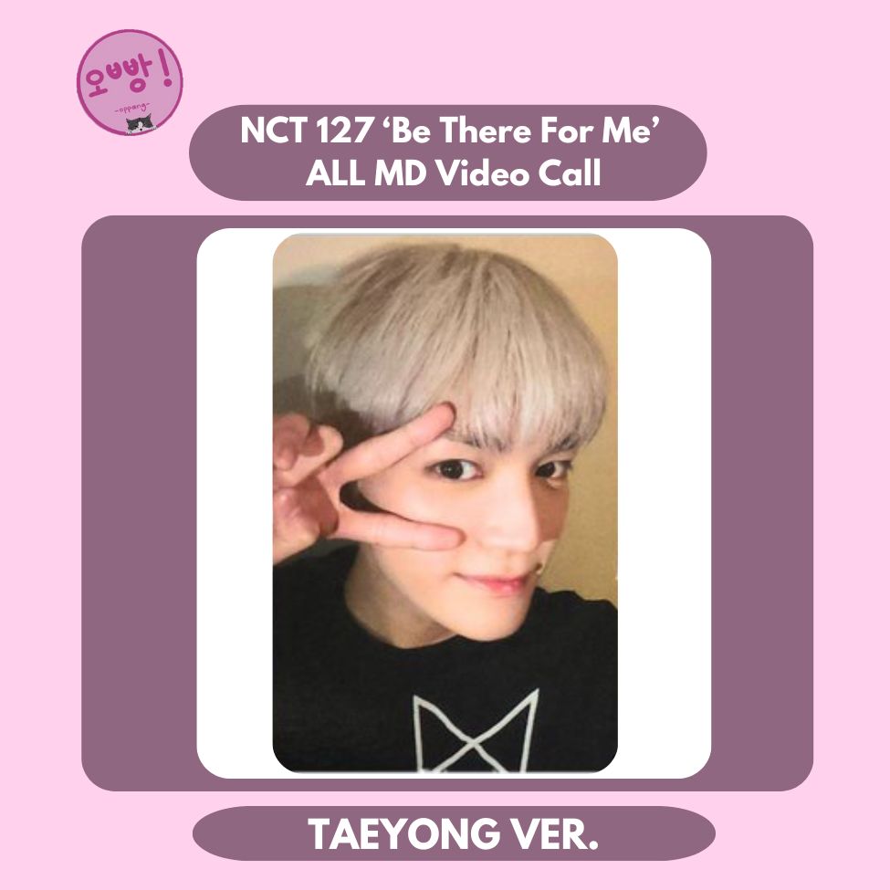 NCT 127 - [BE THERE FOR ME] ALL MD VIDEO CALL PHOTOCARD
