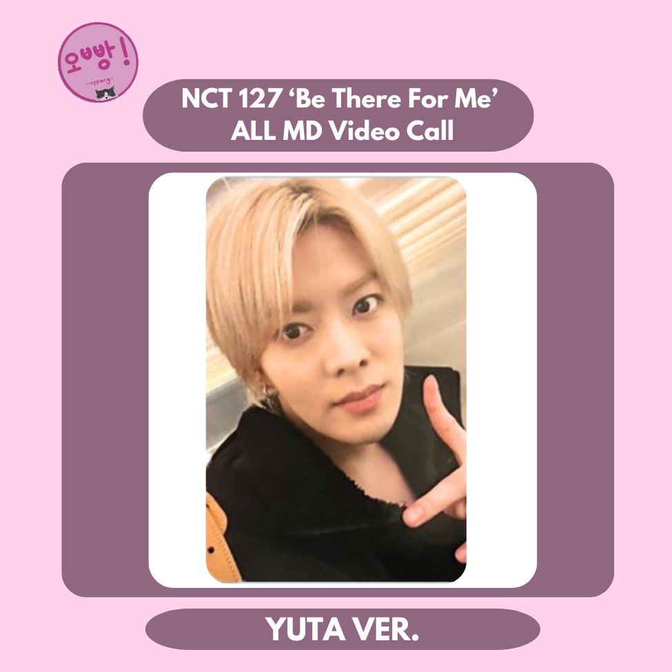 NCT 127 - [BE THERE FOR ME] ALL MD VIDEO CALL PHOTOCARD