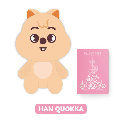 STRAY KIDS - 5TH FANMEETING OFFICAL MD [SKZ 5'CLOCK] SKZOO PLUSH TEDDYBEAR VER.