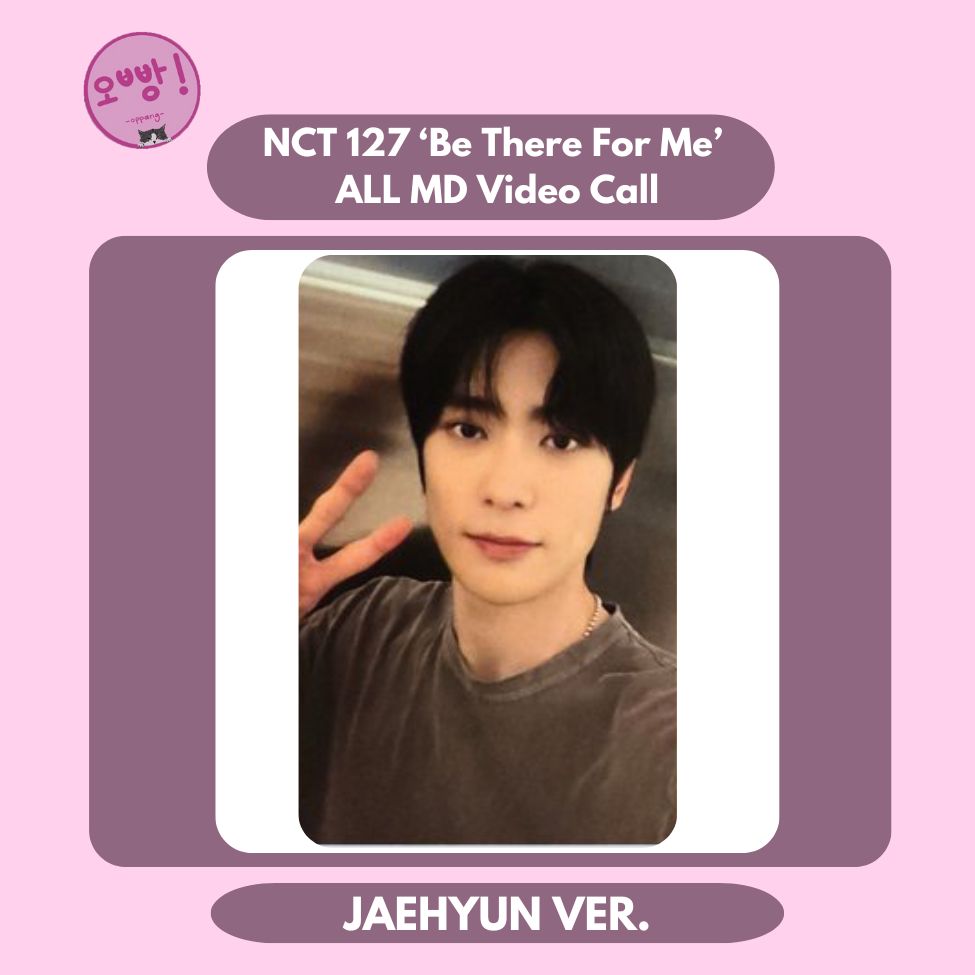 NCT 127 - [BE THERE FOR ME] ALL MD VIDEO CALL PHOTOCARD