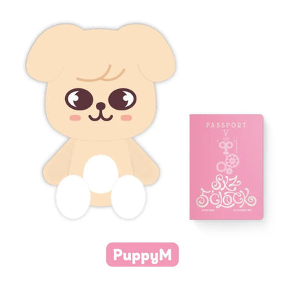 STRAY KIDS - 5TH FANMEETING OFFICAL MD [SKZ 5'CLOCK] SKZOO PLUSH TEDDYBEAR VER.