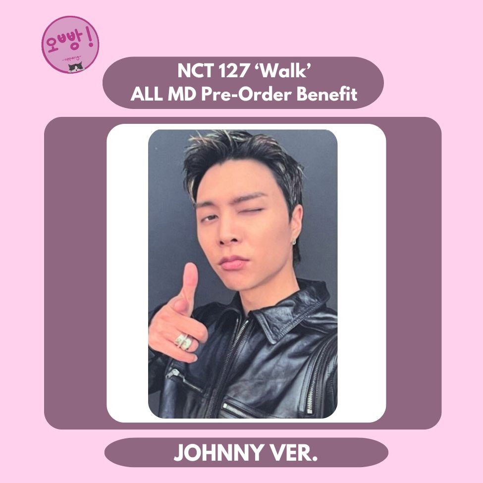 NCT 127 - [WALK] ALL MD PRE-ORDER BENEFIT PHOTOCARD