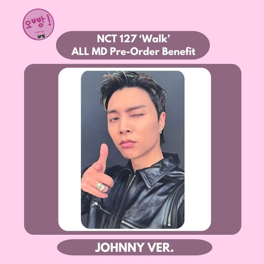 NCT 127 - [WALK] ALL MD PRE-ORDER BENEFIT PHOTOCARD