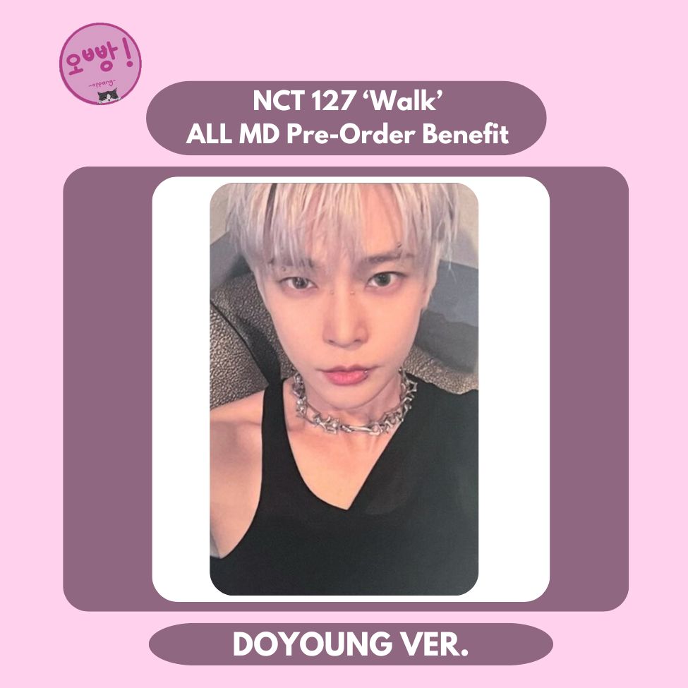 NCT 127 - [WALK] ALL MD PRE-ORDER BENEFIT PHOTOCARD