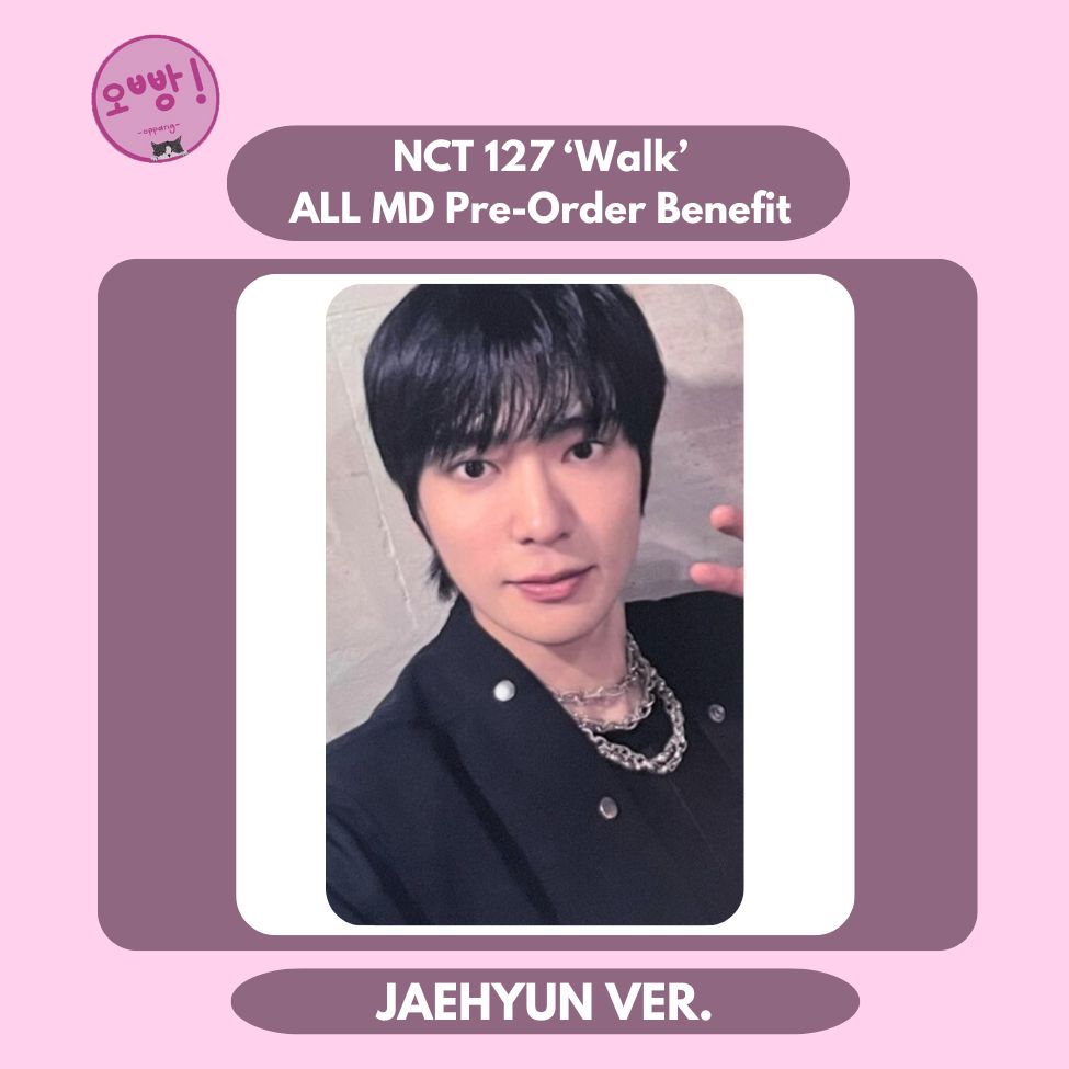 NCT 127 - [WALK] ALL MD PRE-ORDER BENEFIT PHOTOCARD