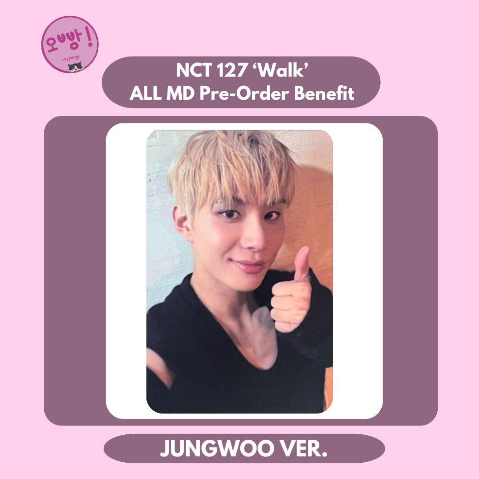 NCT 127 - [WALK] ALL MD PRE-ORDER BENEFIT PHOTOCARD