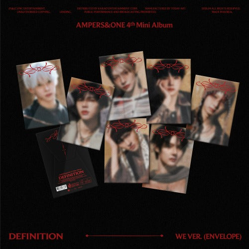 AMPERS&ONE - 4TH MINI ALBUM [DEFINITION] (WE VER.)