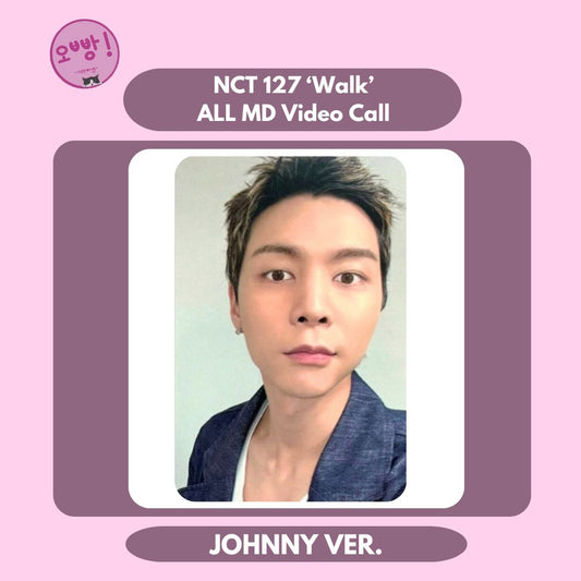 NCT 127 - [WALK] ALL MD VIDEO CALL PHOTOCARD
